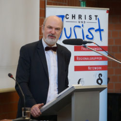 Thomas Schirrmacher bei seinem Vortrag bei „Christ und Jurist“ © BQ/Warnecke